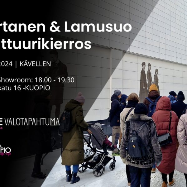 Partanen & Lamusuo kulttuurikierros kävellen.